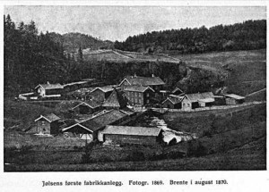 H. Jølsens Tændstikfabrik, Enebakk, 1869
