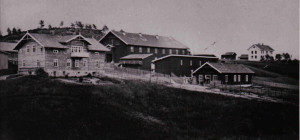 Norderhaug- Arbeiderboliger- Pakkhus- Karlsegården før 1886 0229-001-0013